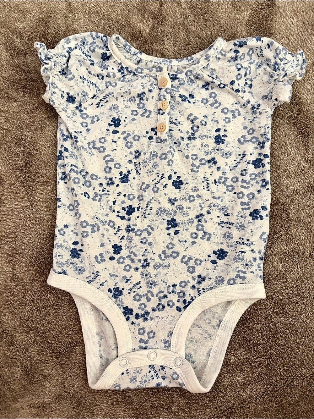 Baby OshKosh Floral Bodysuit 6M